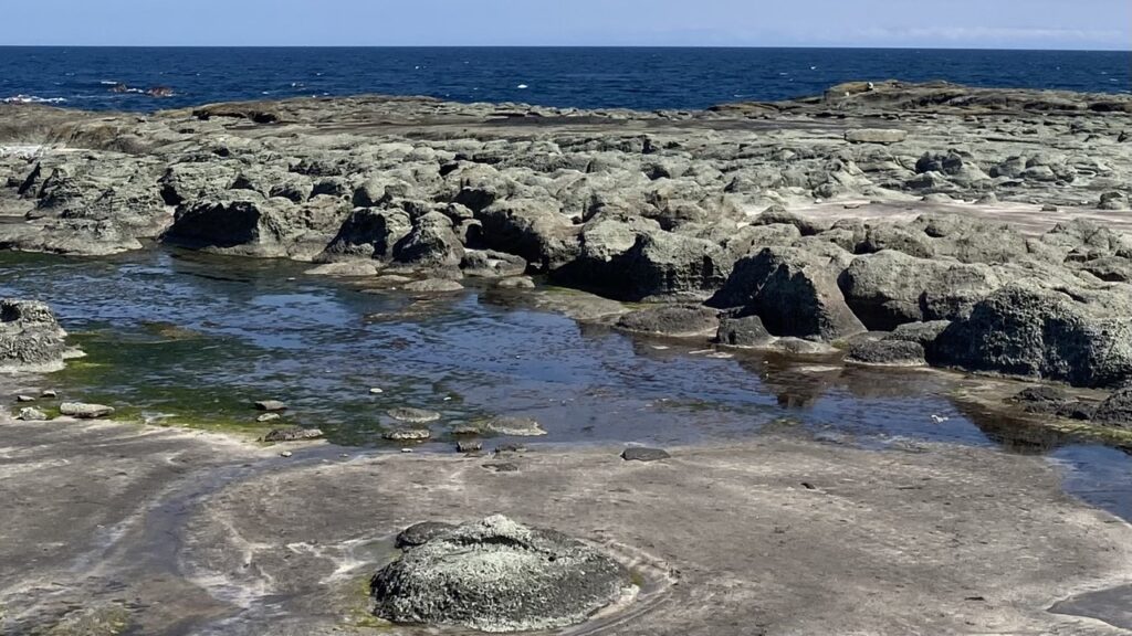 青森県　深浦　千畳敷海岸