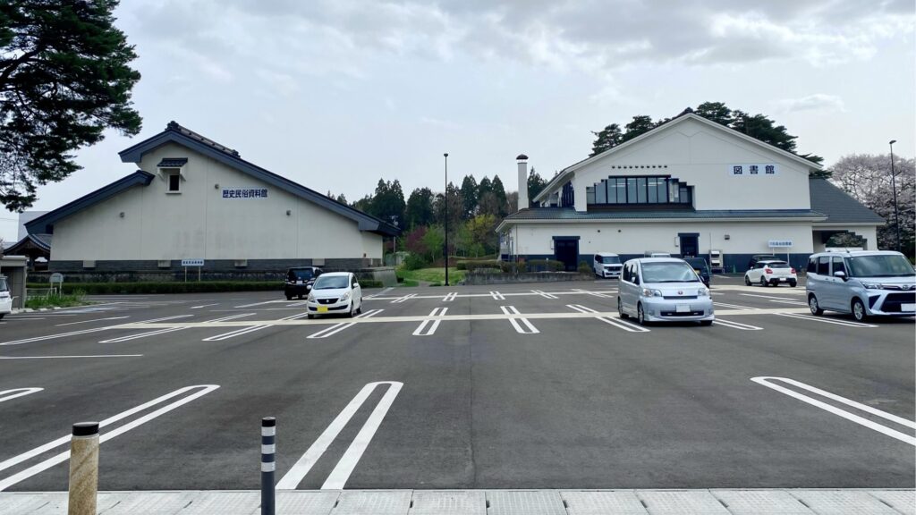 道の駅石鳥谷　駐車場