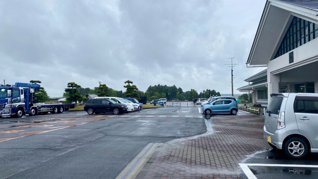 道の駅おおさと　駐車場