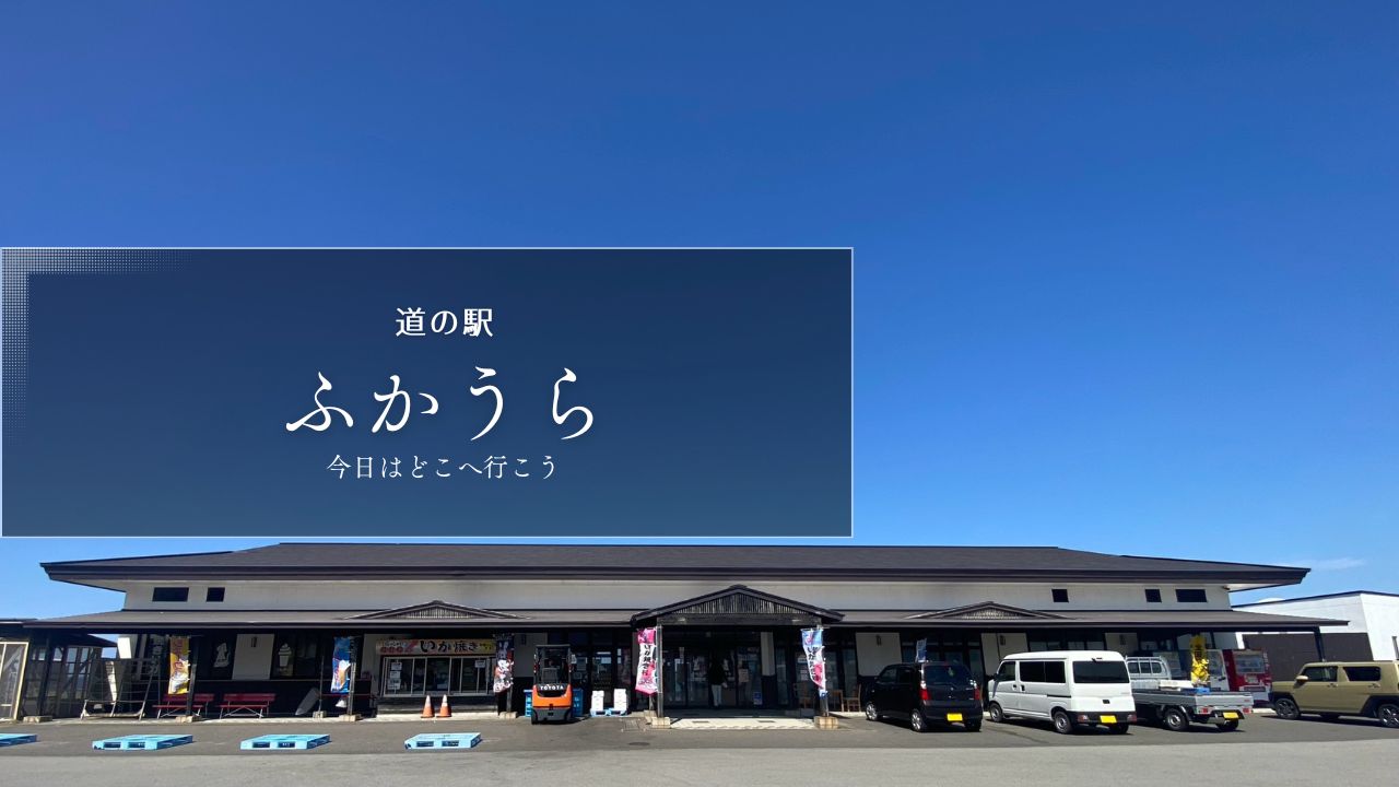 道の駅ふかうら　イカ焼き　青森県