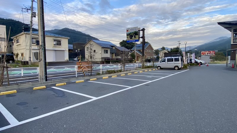 道の駅釜石仙人峠　駐車場　岩手県の道の駅