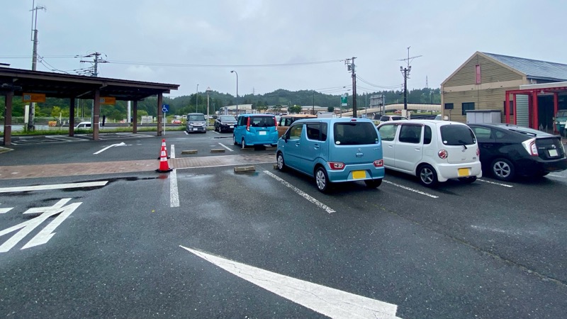 道の駅三本木　駐車場　宮城県の道の駅