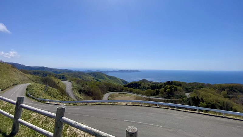 竜泊ライン　青森県の道路